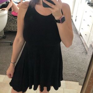 Black tank top dress from urban outfitters